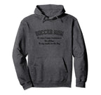 Funny Soccer Mom Gift Soccer Mom Hoodie - Streetwear Style Unisex
