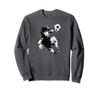 I Love Football I Heart Football Funny Sweatshirt - Novelty Apparel Unisex