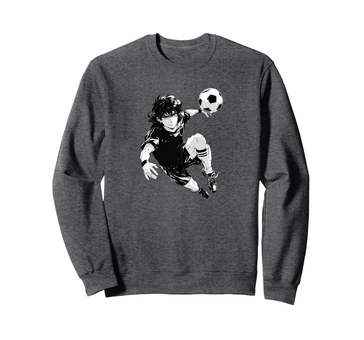 I Love Football I Heart Football Funny Sweatshirt - Novelty Apparel Unisex