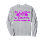Soccer Grandma Family Matching Sweatshirt - Novelty Apparel for Adults