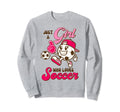 Soccer Soccer Player Game Day Sweatshirt - Casual Everyday Wear Men Women