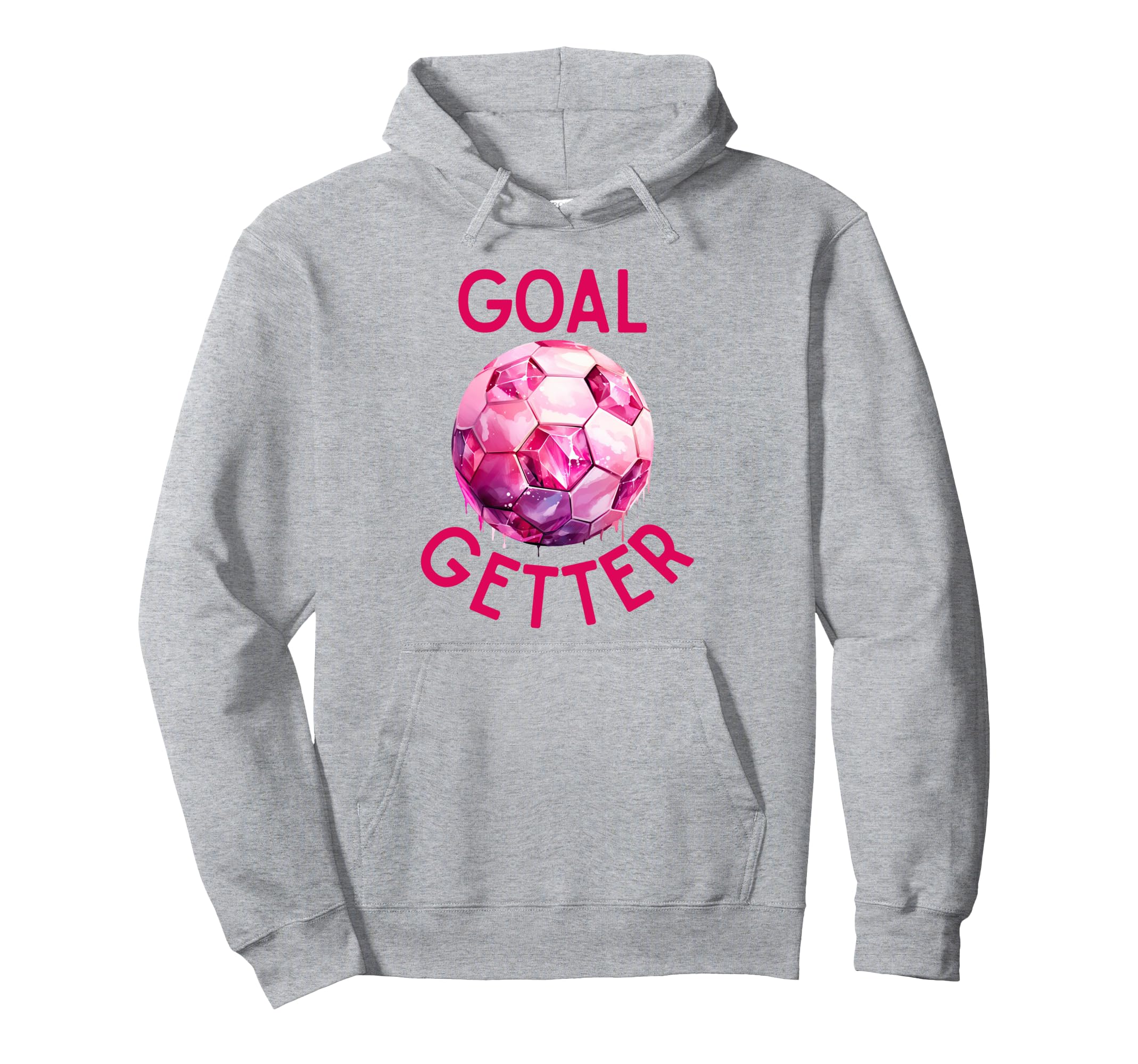 Goal Getter Soccer Football Futbal Hoodie - Fun Novelty Design Men Women