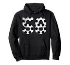 Soccer 58 Jersey Number Hoodie - Graphic Print Men Women
