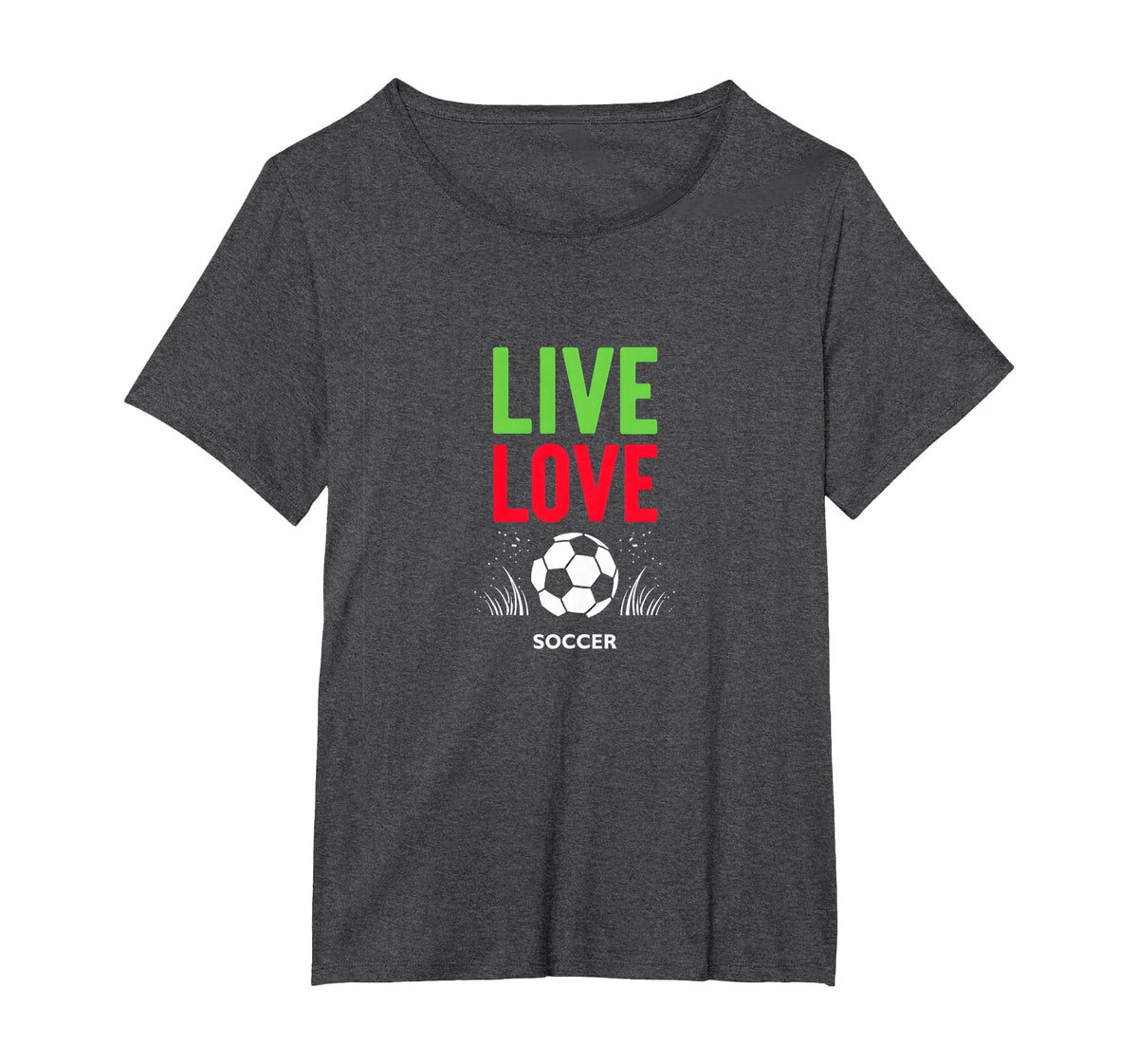 Live Love Soccer Inspiring Sports T-Shirt - Aesthetic Graphic Men Women