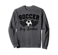 Soccer Big Brother Matching Sweatshirt - Casual Everyday Wear Men Women