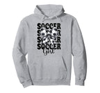 Soccer Soccer Mom Mothers Day Coquette Hoodie - Novelty Apparel Men Women