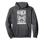 Proud Ice Hockey Goalie Grandma Hockey Hoodie - Graphic Print Men Women