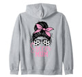 Soccer Mom Messy Bun Mom Life Mothers Sweatshirt - Unique Graphic Unisex