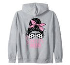 Soccer Mom Messy Bun Mom Life Mothers Sweatshirt - Unique Graphic Unisex
