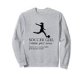 Soccer Soccer Player Soccer Sweatshirt - Casual Everyday Wear for Adults