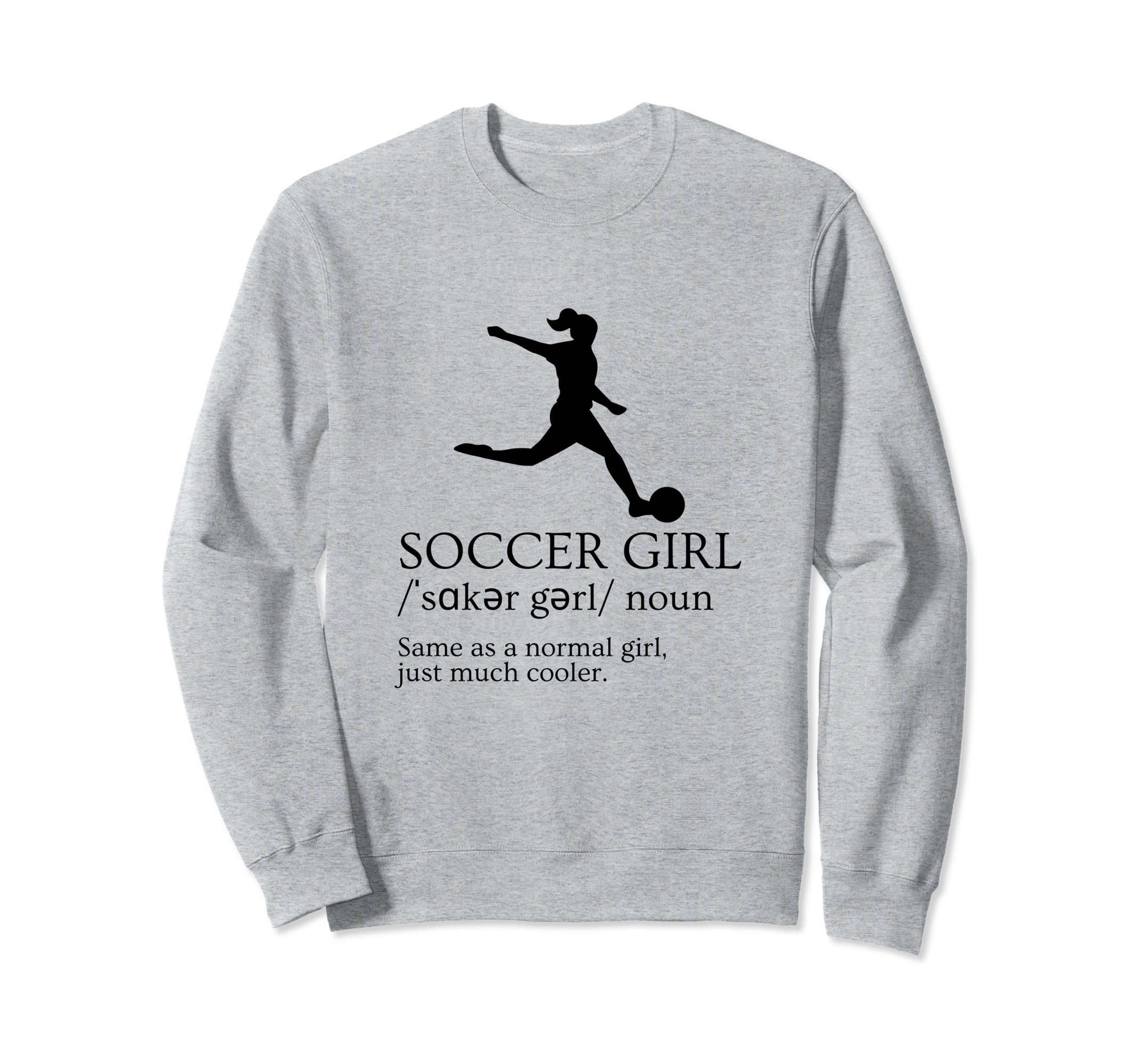 Soccer Soccer Player Soccer Sweatshirt - Casual Everyday Wear for Adults