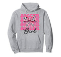 Womens Coquette Bow Ribbon Soccer Hoodie - Casual Everyday Wear for Adults