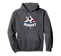 Norway Soccer Norwegian Football Norway Hoodie - Novelty Apparel Unisex