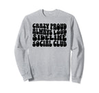 Sideline Social Club Soccer Mom Sweatshirt - Custom Art Print Unisex