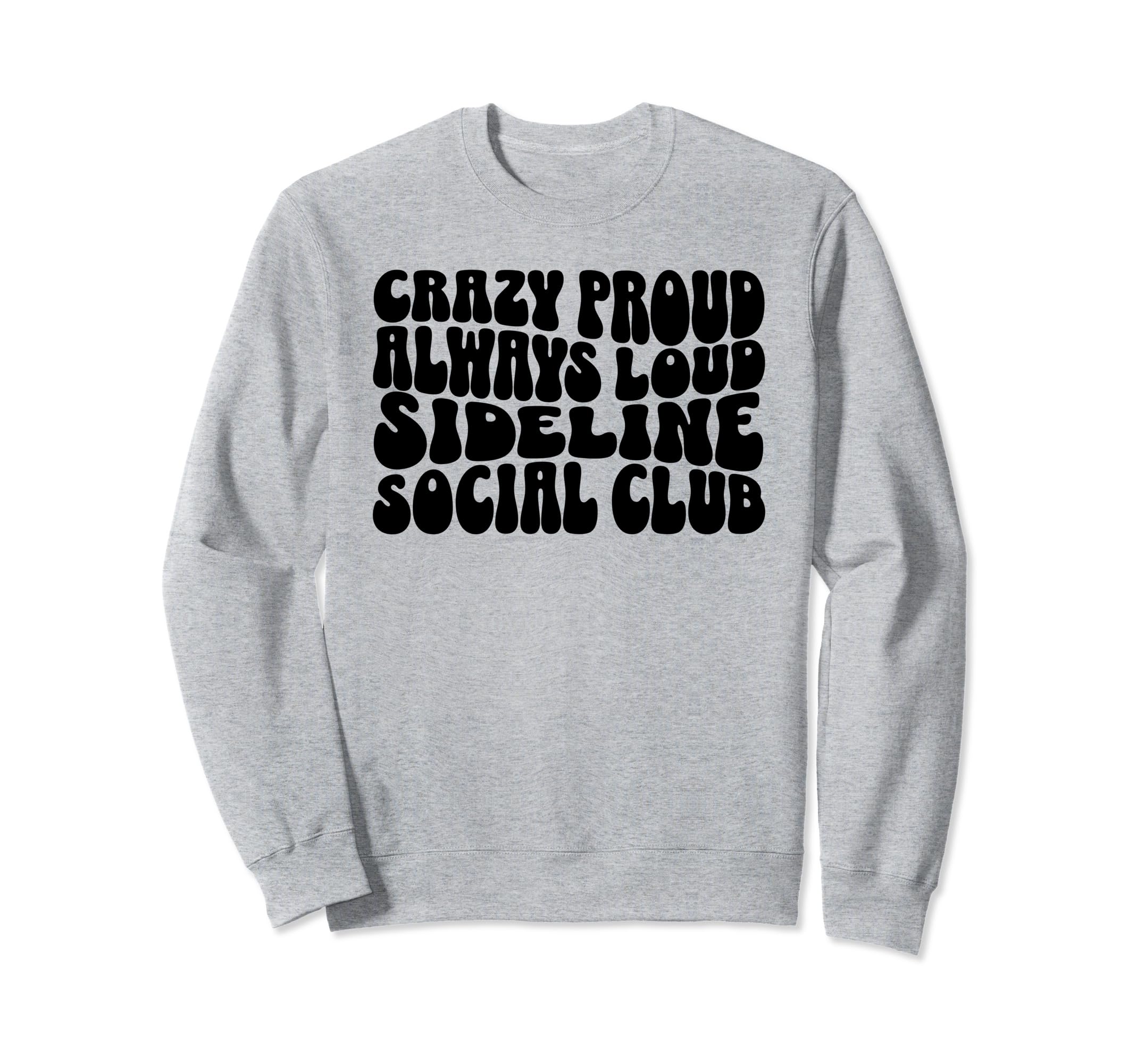 Sideline Social Club Soccer Mom Sweatshirt - Custom Art Print Unisex