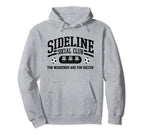Soccer Mom Sideline Social Club Soccer Hoodie - Aesthetic Graphic Unisex