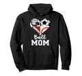 Ball Mom Funny Soccer Football Baseball Hoodie - Graphic Print Men Women