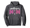 Field Hockey Goalkeeper Mom Leopard Hoodie - Novelty Apparel for Adults