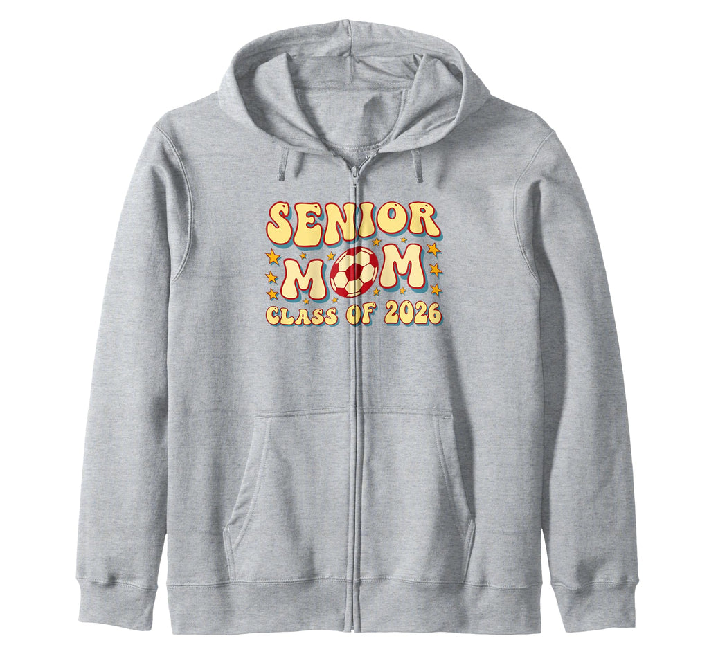 Senior Mom Class 2026 Graduation Sweatshirt - Aesthetic Graphic Unisex