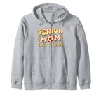 Senior Mom Class 2026 Graduation Sweatshirt - Aesthetic Graphic Unisex