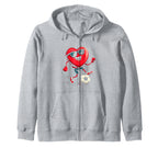 Heart Soccer Gift T-Shirt - Fun Novelty Design Men Women