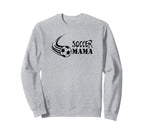 Soccer Mom Funny Soccer Mama Sweatshirt - Minimalist Print Men Women