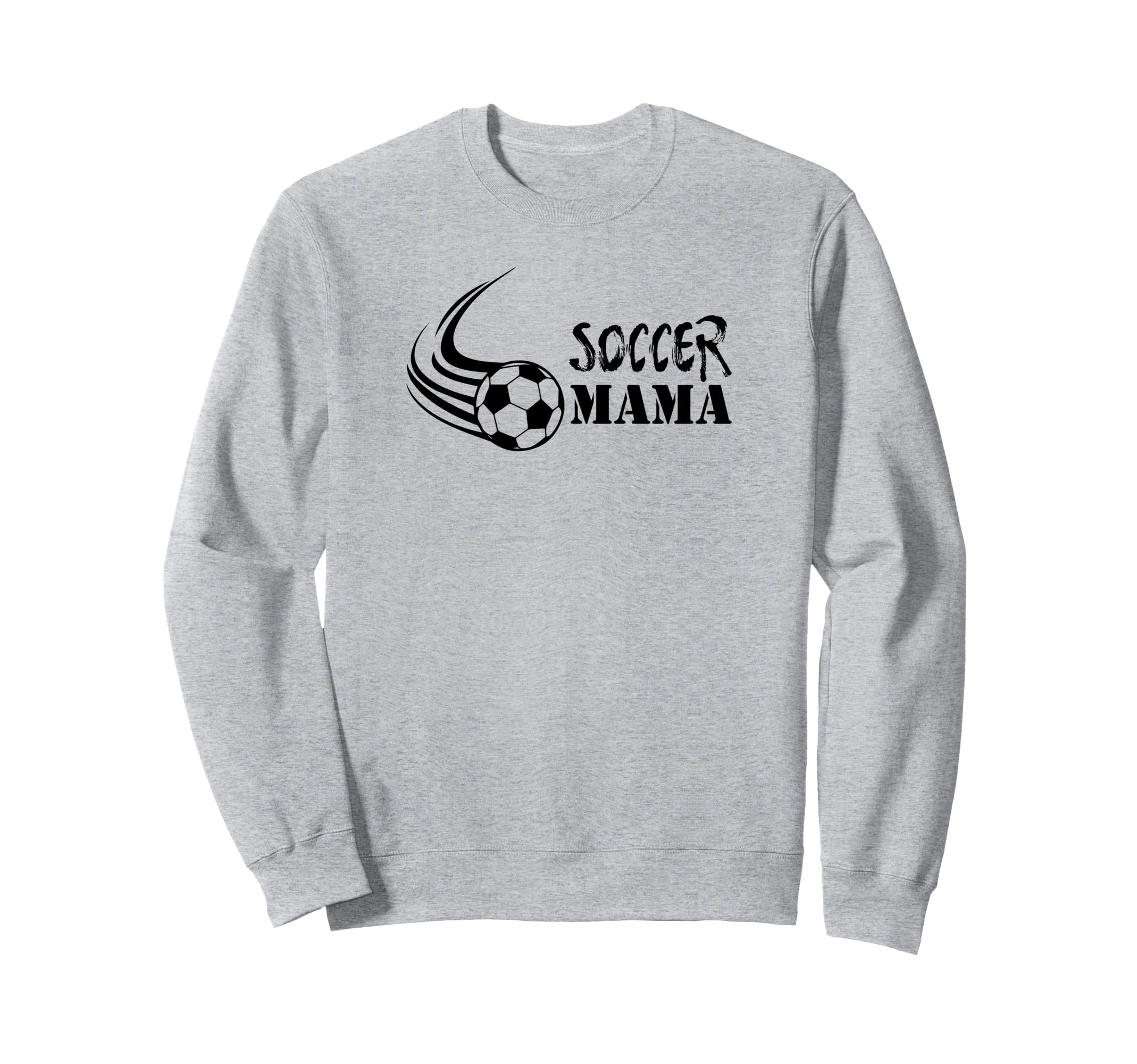 Soccer Mom Funny Soccer Mama Sweatshirt - Minimalist Print Men Women