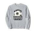 Soccer Siblings Soccer Player Sweatshirt - Streetwear Style for Adults