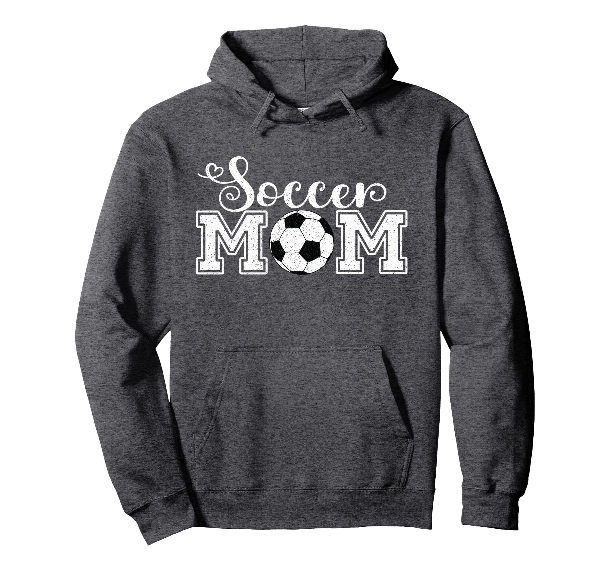 Soccer Mom Soccer Mama Checkered Mothers Hoodie - Graphic Print for Adults