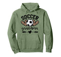 Soccer Grandma Womens Soccer Day Hoodie - Aesthetic Graphic Men Women