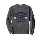 Sacred Heart Wildcats Soccer Ball 2025 Sweatshirt - Unique Graphic Unisex