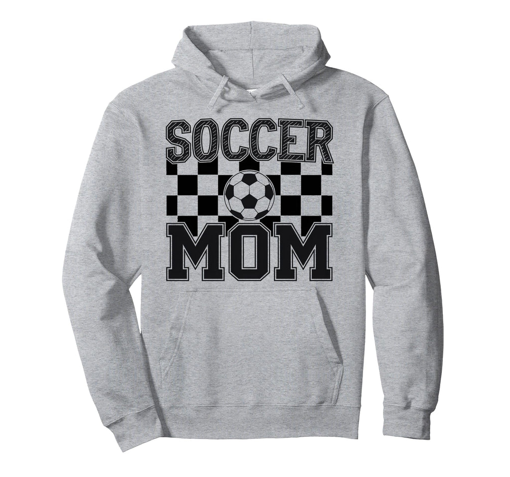Groovy Soccer Mom Mother Soccer Mom Hoodie - Casual Everyday Wear Unisex