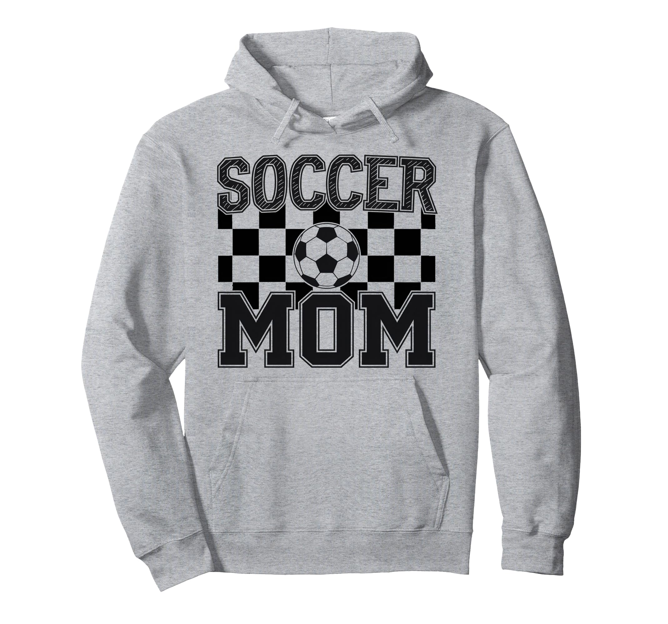Groovy Soccer Mom Mother Soccer Mom Hoodie - Casual Everyday Wear Unisex