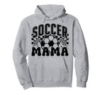 Soccer Mama Checkered Soccer Mom Hoodie - Custom Art Print for Adults