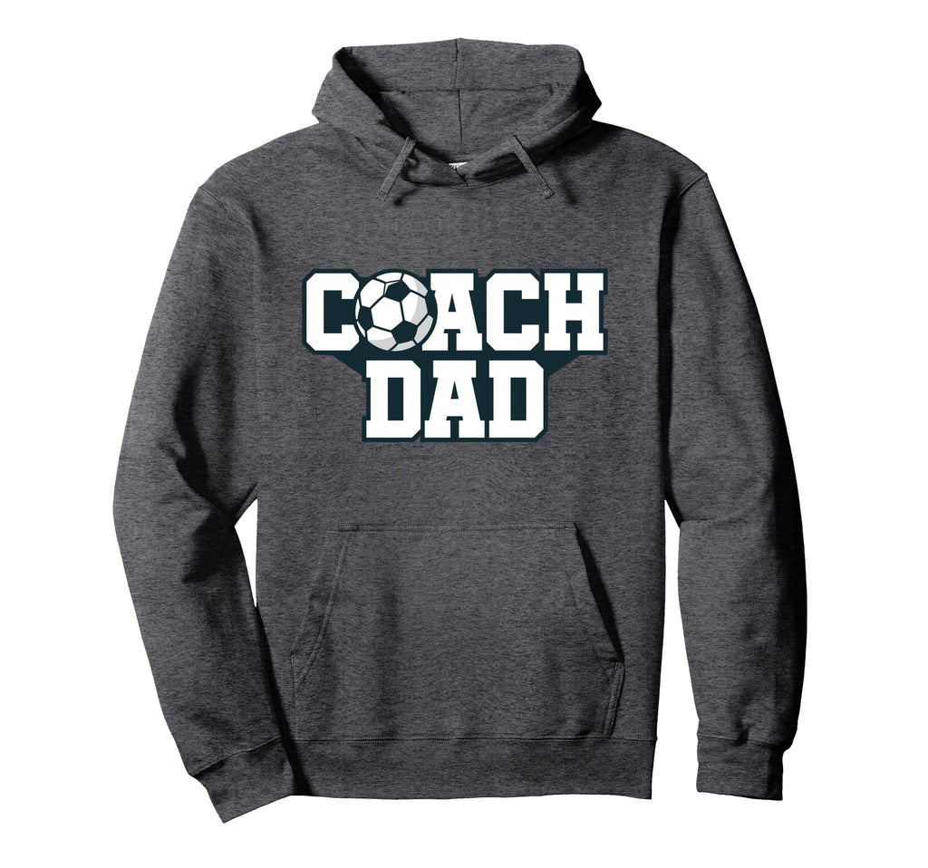 Soccer Coach Dad Gift Hoodie - Graphic Print for Adults