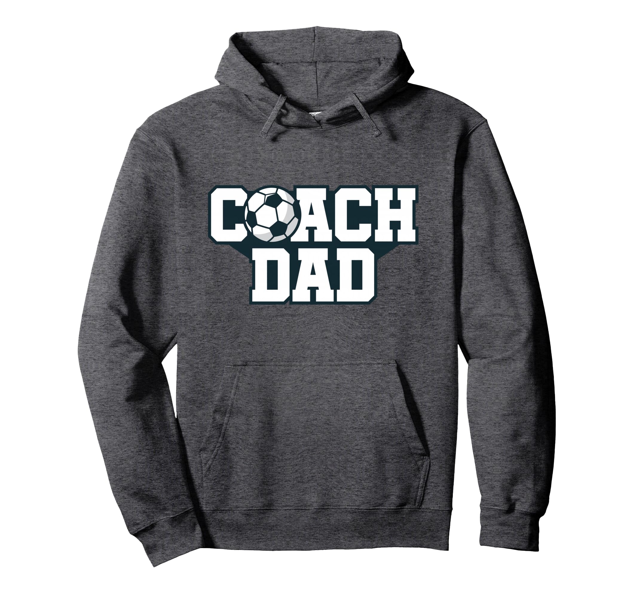 Soccer Coach Dad Gift Hoodie - Graphic Print for Adults
