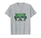 Soccer Siblings Family Teamwork Soccer T-Shirt - Graphic Print Men Women