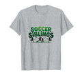 Soccer Siblings Family Teamwork T-Shirt - Casual Everyday Wear for Adults