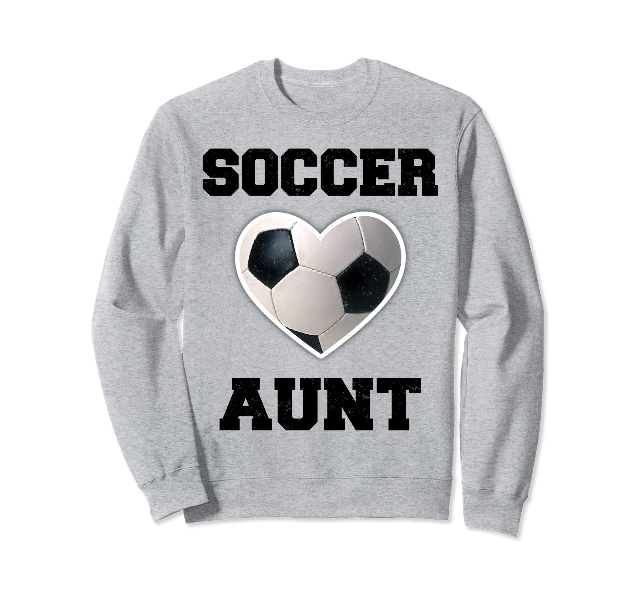 Soccer Aunt Family Matching Sport Sweatshirt - Casual Everyday Wear Unisex