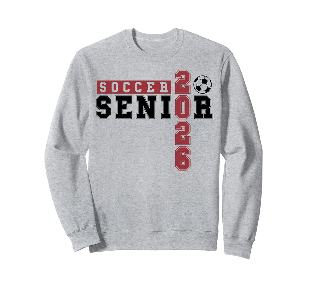 Soccer Senior Night Soccer Sweatshirt - Fun Novelty Design Men Women