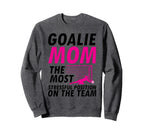 Mom Soccer Goalie Keeper Soccer Mom Sweatshirt - Trendy Graphic Unisex
