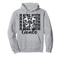 Soccer Goals Hoodie - Trendy Graphic Unisex