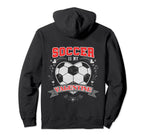 Funny Soccer Is My Valentine Husband Hoodie - Streetwear Style Unisex