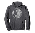 Christian Soccer I Can Do All Things Hoodie - Custom Art Print for Adults