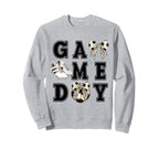 Coquette Bow Sports Parent Game Day Sweatshirt - Unique Graphic for Adults