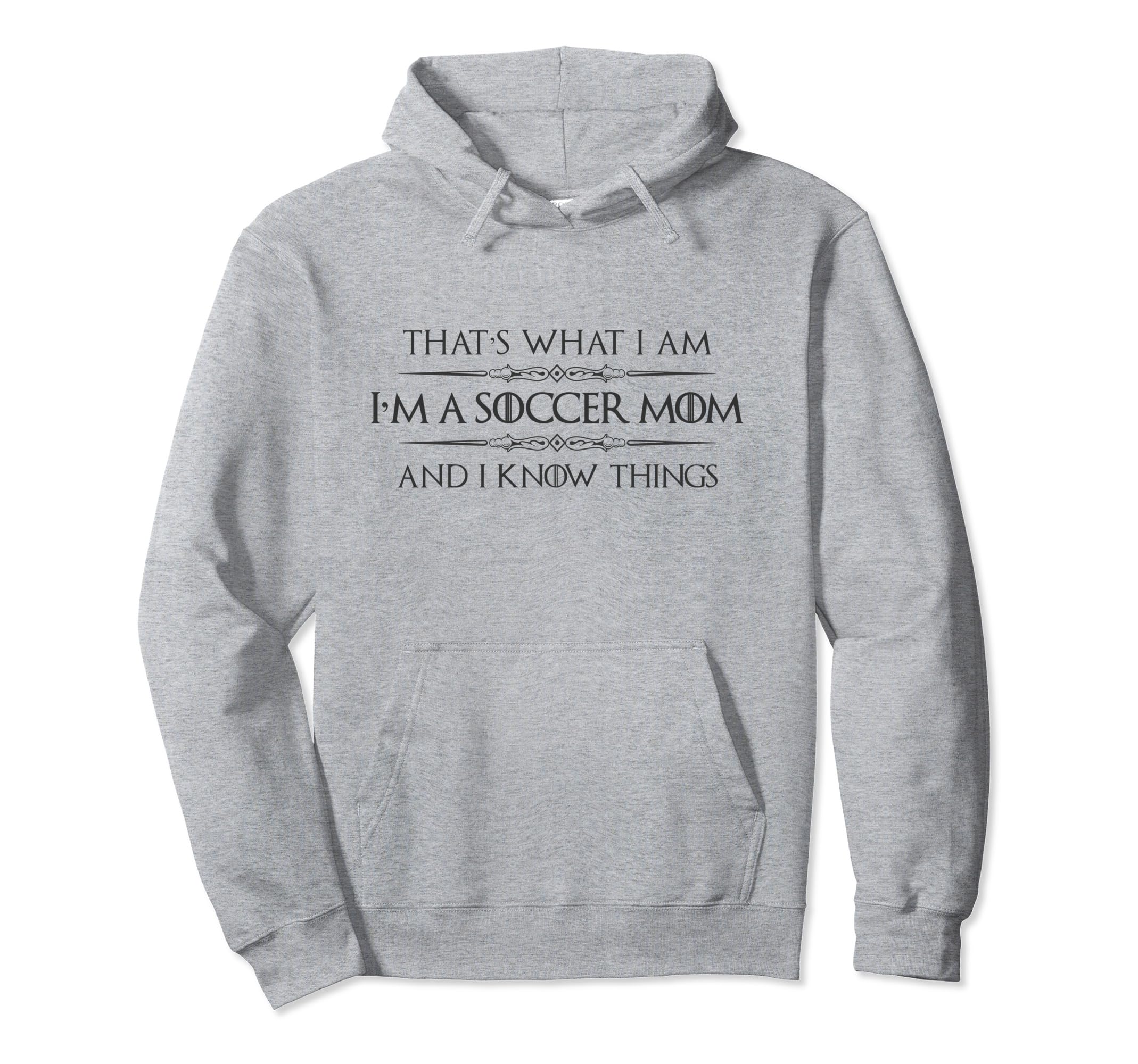 Soccer Mom Gifts Im Soccer Mom And Hoodie - Casual Everyday Wear Men Women