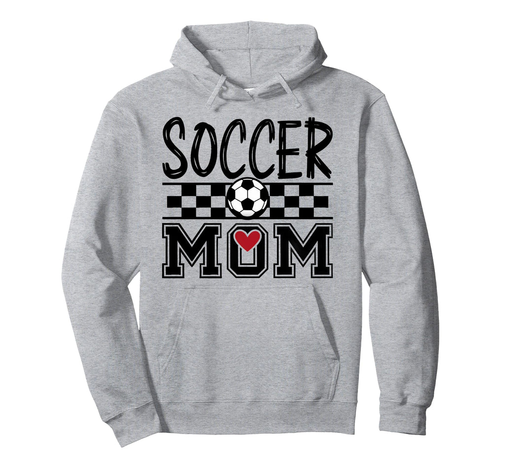Groovy Soccer Mom Mother Soccer Mom Hoodie - Aesthetic Graphic for Adults