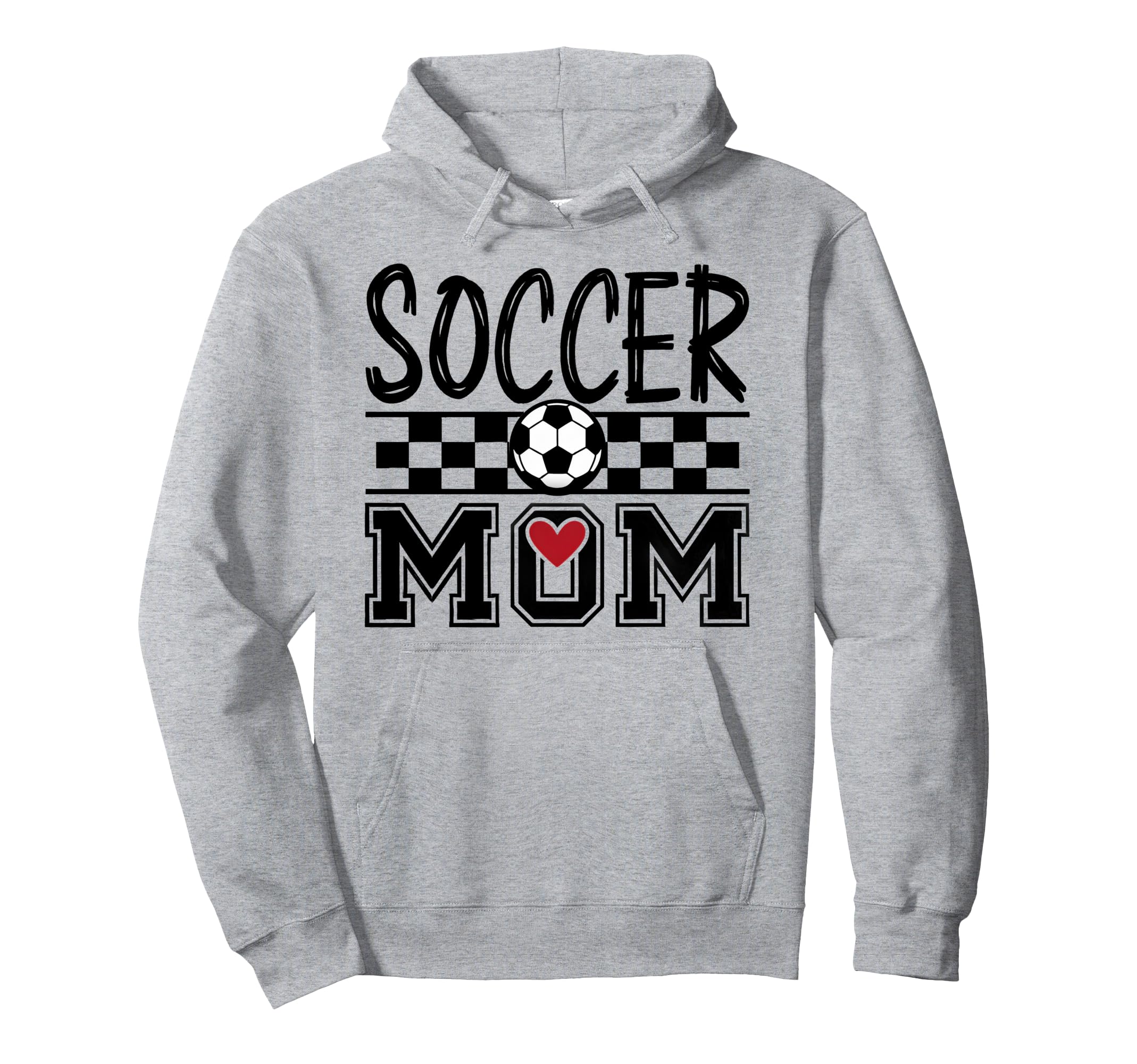 Groovy Soccer Mom Mother Soccer Mom Hoodie - Aesthetic Graphic for Adults