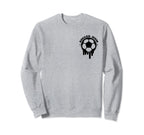 Soccer Mom Lets Kick Some Grass Sweatshirt - Trendy Graphic Men Women