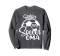 Senior Soccer Oma 2024 Class 2024 Soccer Sweatshirt - Unique Graphic Unisex